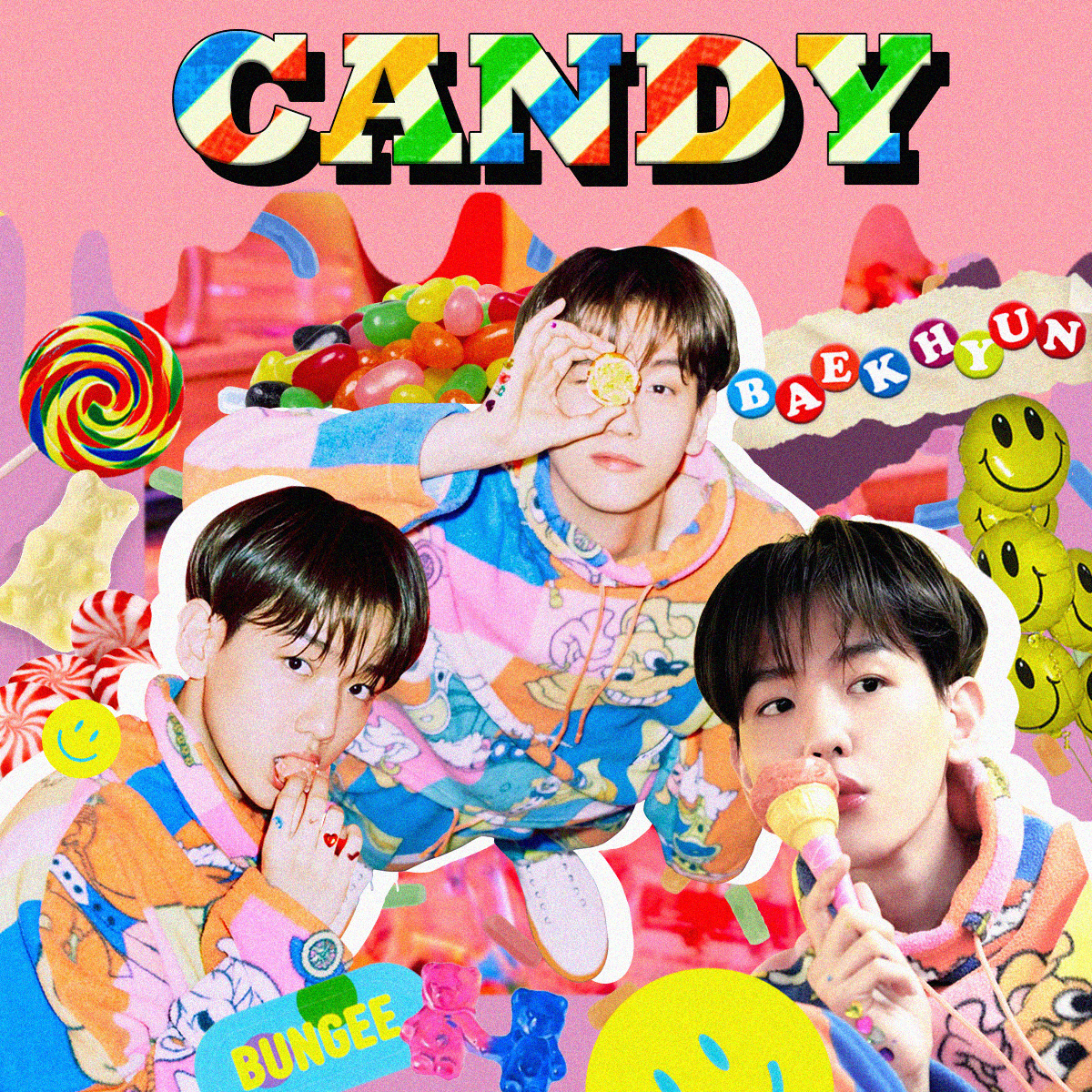 백현 CANDY 앨범 아트